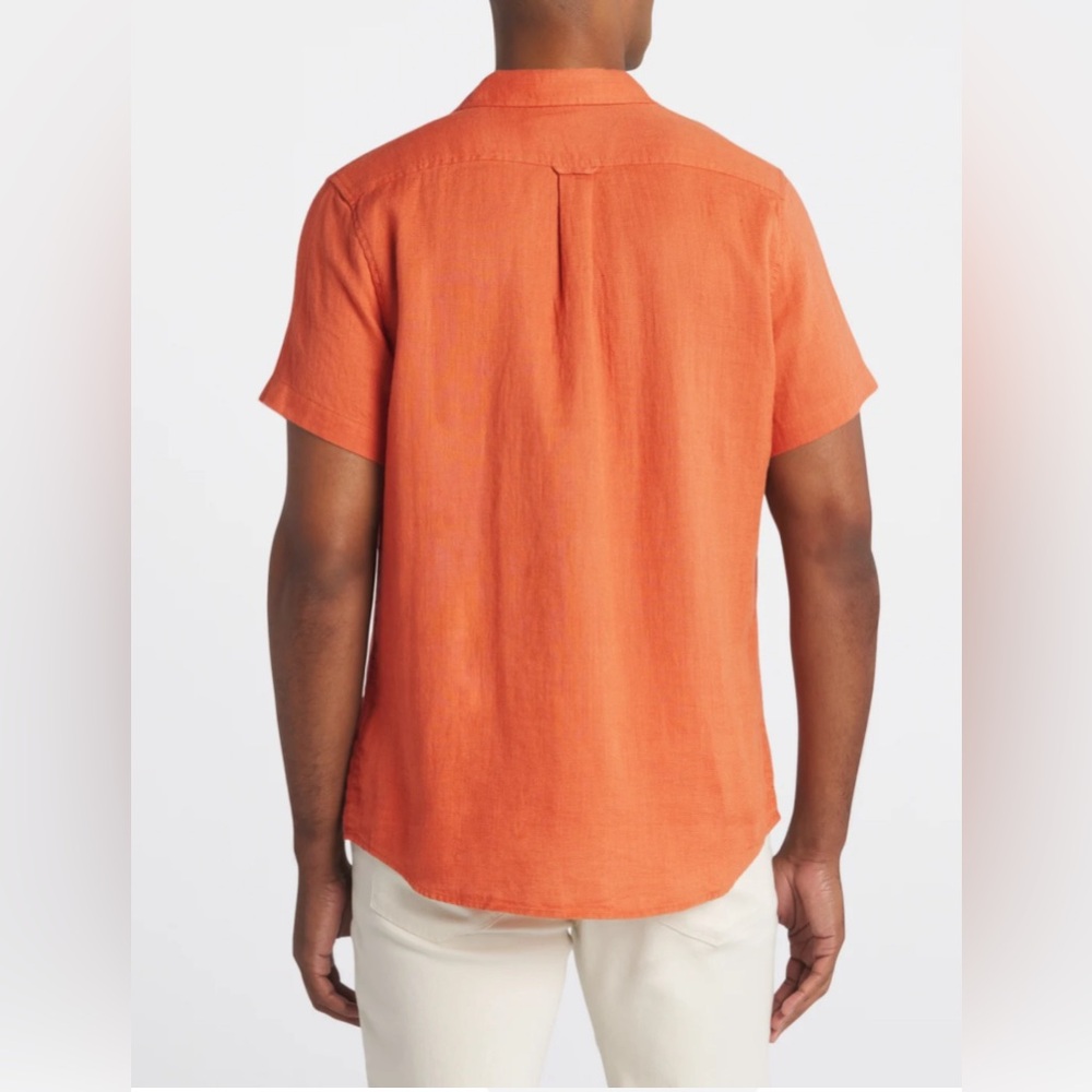 Grayers, Textured Linen Cotton Shirt, NWT - Picture 2 of 11